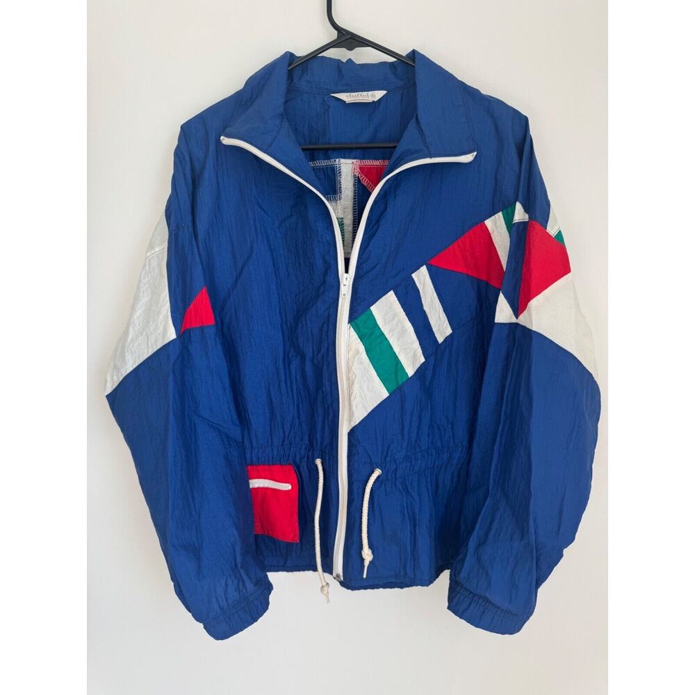 VTG Duffel by JMA Jacket Windbreaker Zip Up